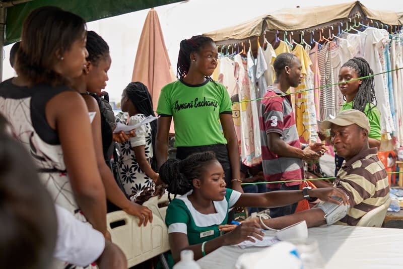 BIMA Doctor camp in Accra Ghana 4
