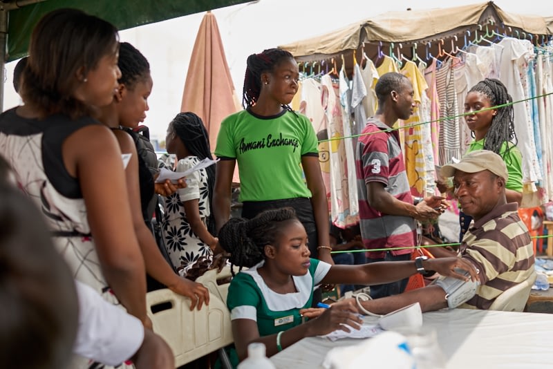 BIMA Doctor camp in Accra Ghana 4